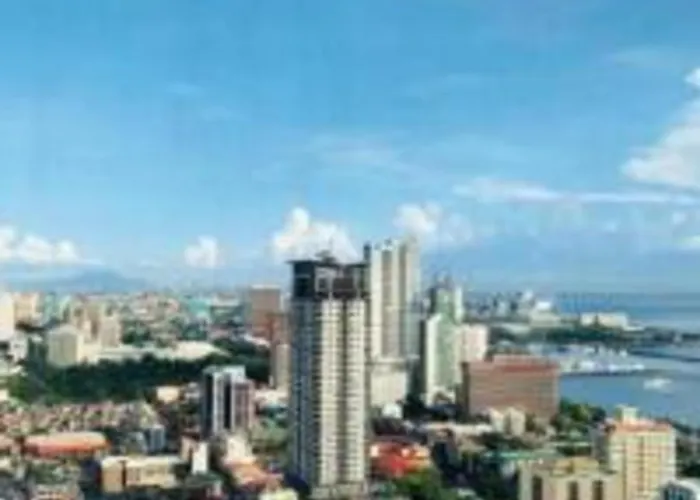 Bay Sea View Modern Deluxe With Balcony X Free Pool And Sauna Access Promo X Updated 2024 Price X Front Of Robinsons Place Ermita Pgh X Get 25 Percent Discount 酒店 5*